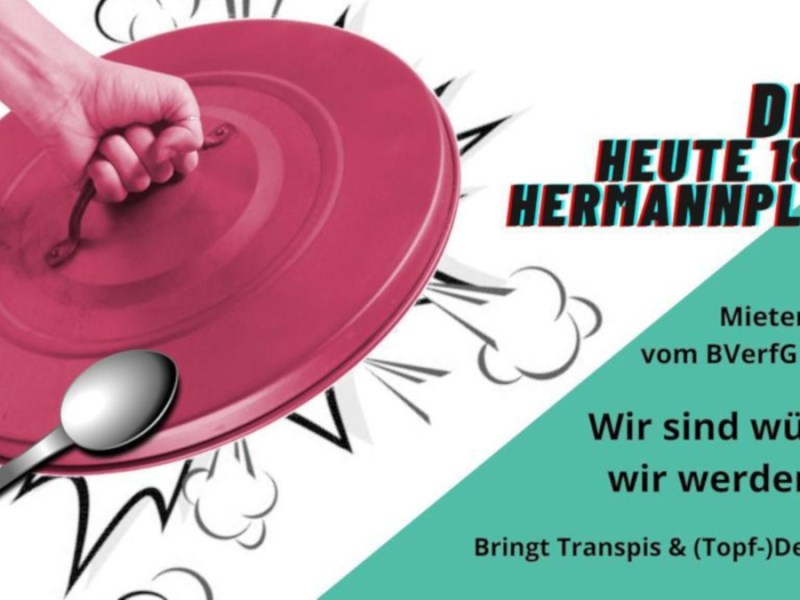 Demo gegen Mietendeckel-Urteil