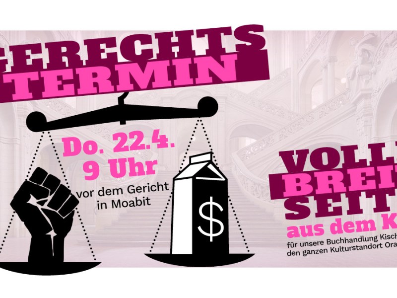 Räumungsklage gegen Kisch und&nbsp;Co