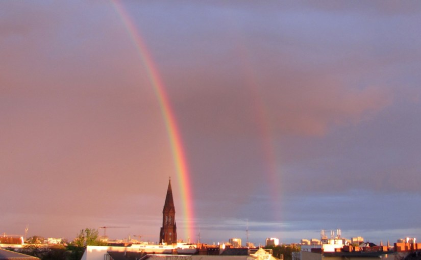 Regenbogen über Emmaus