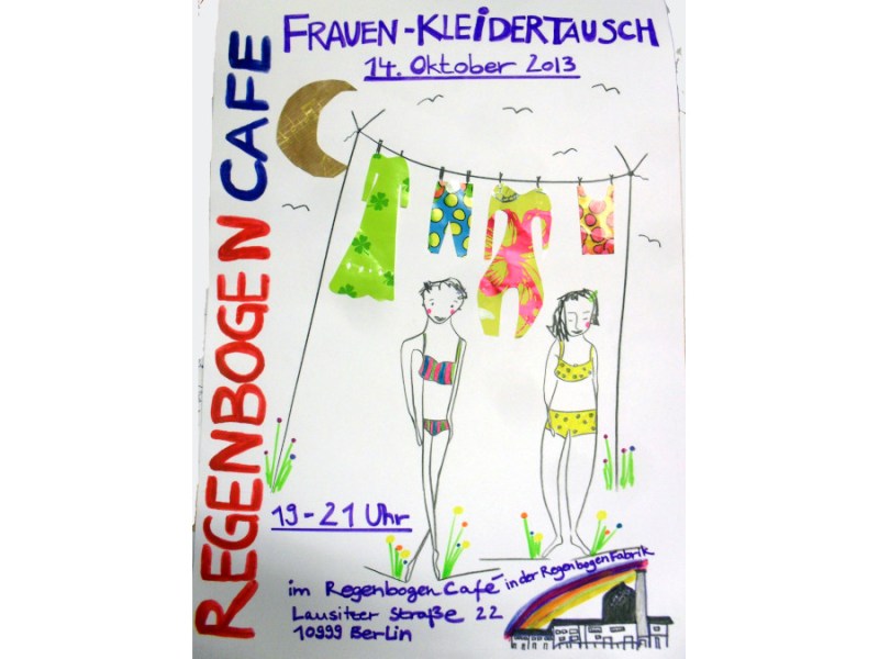 14.10.2013 | Frauenkleidertausch im&nbsp;RegenbogenCafé