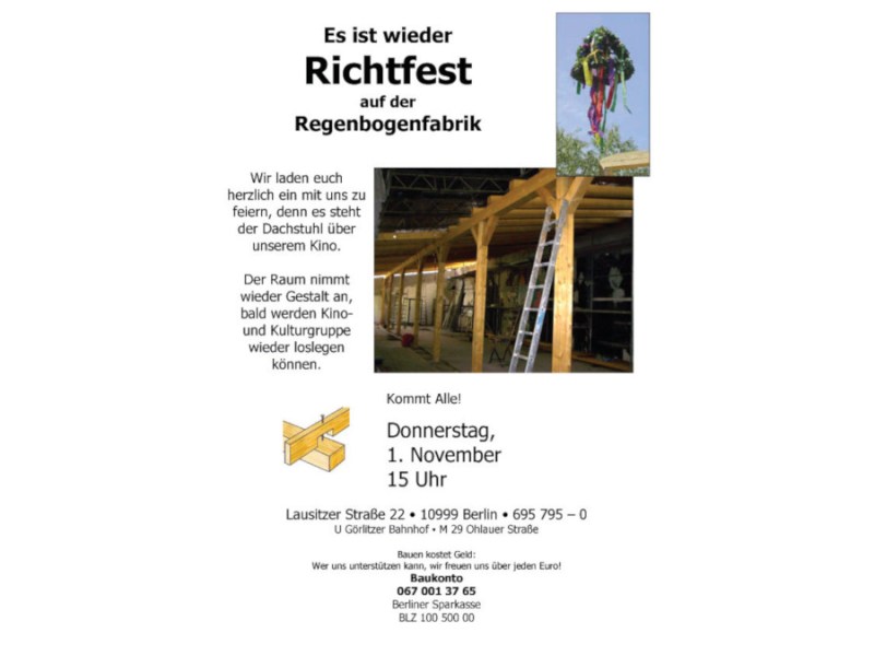 2007 | Richtfest