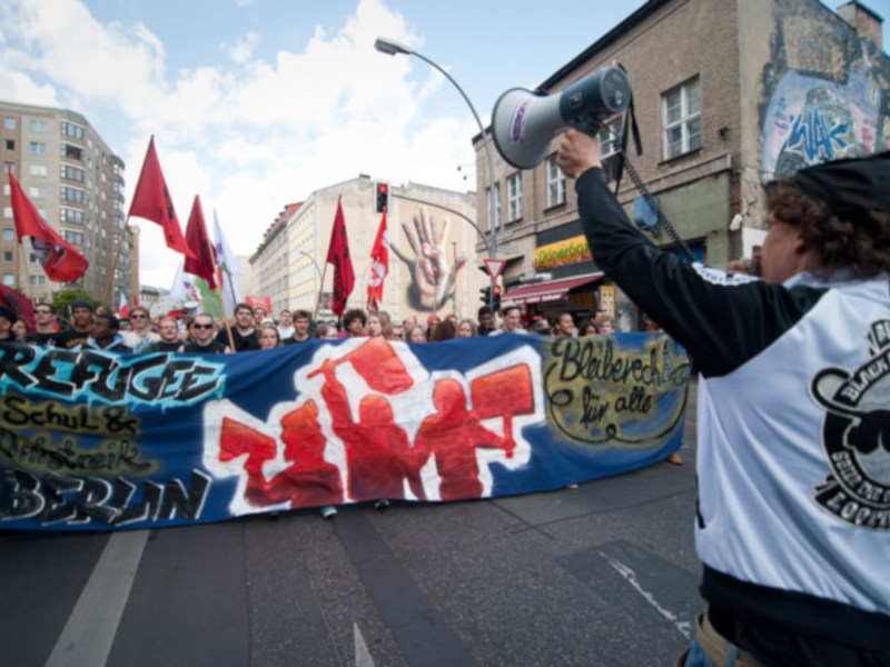 2012 | Besetzung der ehemaligen Gerhard-Hauptmann Schule