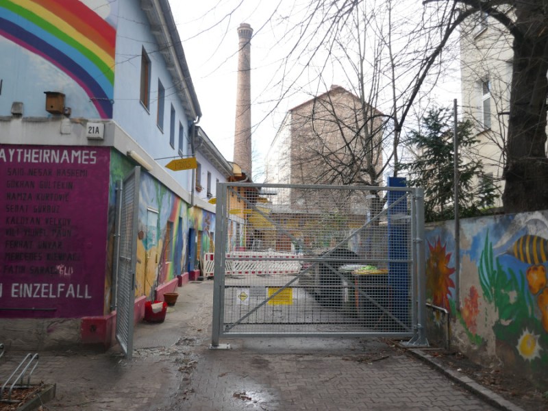 Die Fabrik bekommt ein neues&nbsp;Tor