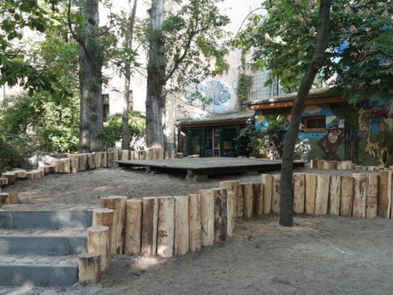 Hipp hipp hooray, der Hügel ist&nbsp;fertig!